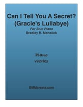 Can I Tell You A Secret piano sheet music cover